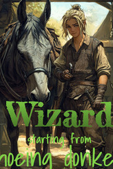 Wizard starting from shoeing donkeys