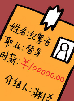 100,000/Hour Professional Stand-in